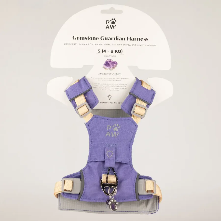 Arnés de paso Guardian — S (4-8 kg) · Lavanda · Amatista
